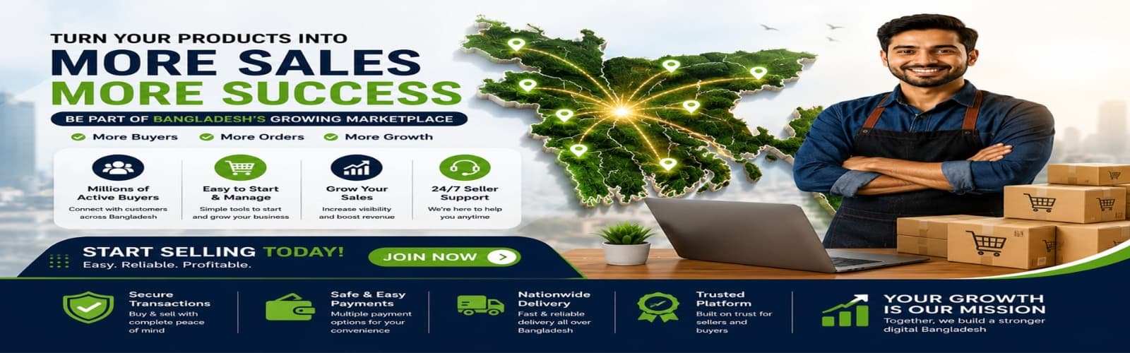 Turn your products into more sales — become a Ployora seller